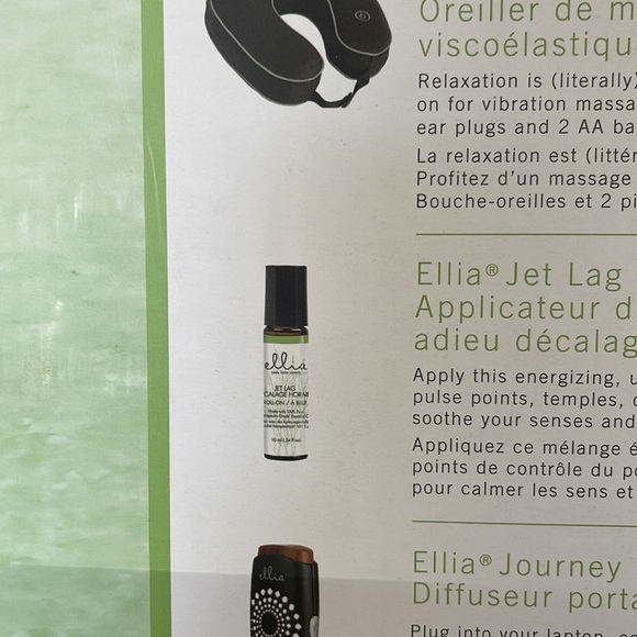 ❤️NEW!!!❤️ Homedics ELLIA On the Go Travel Kit. - Picture 6 of 7